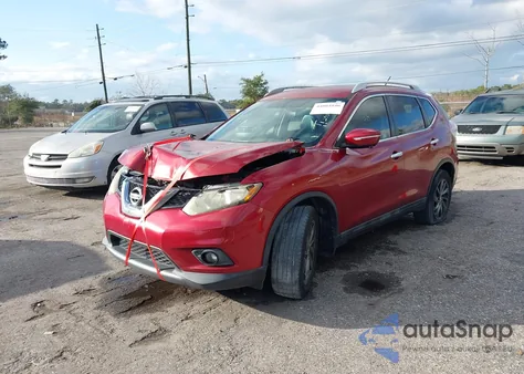 2015 Nissan Rogue Sl from USA, damaged, VIN 5N1AT2MT6FC799054